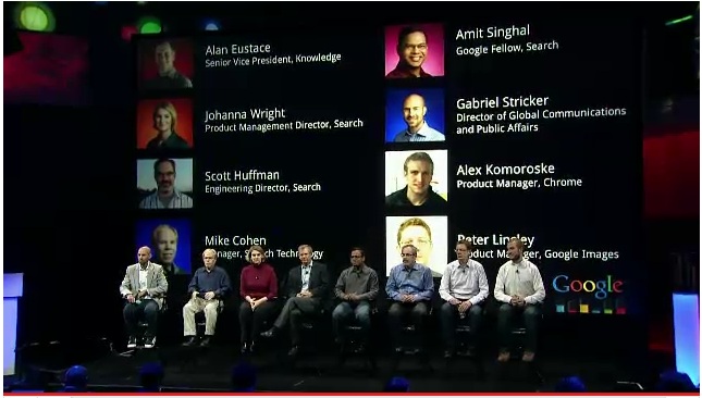 Team Google Inc, Amit Singhal, Google InsideSearch